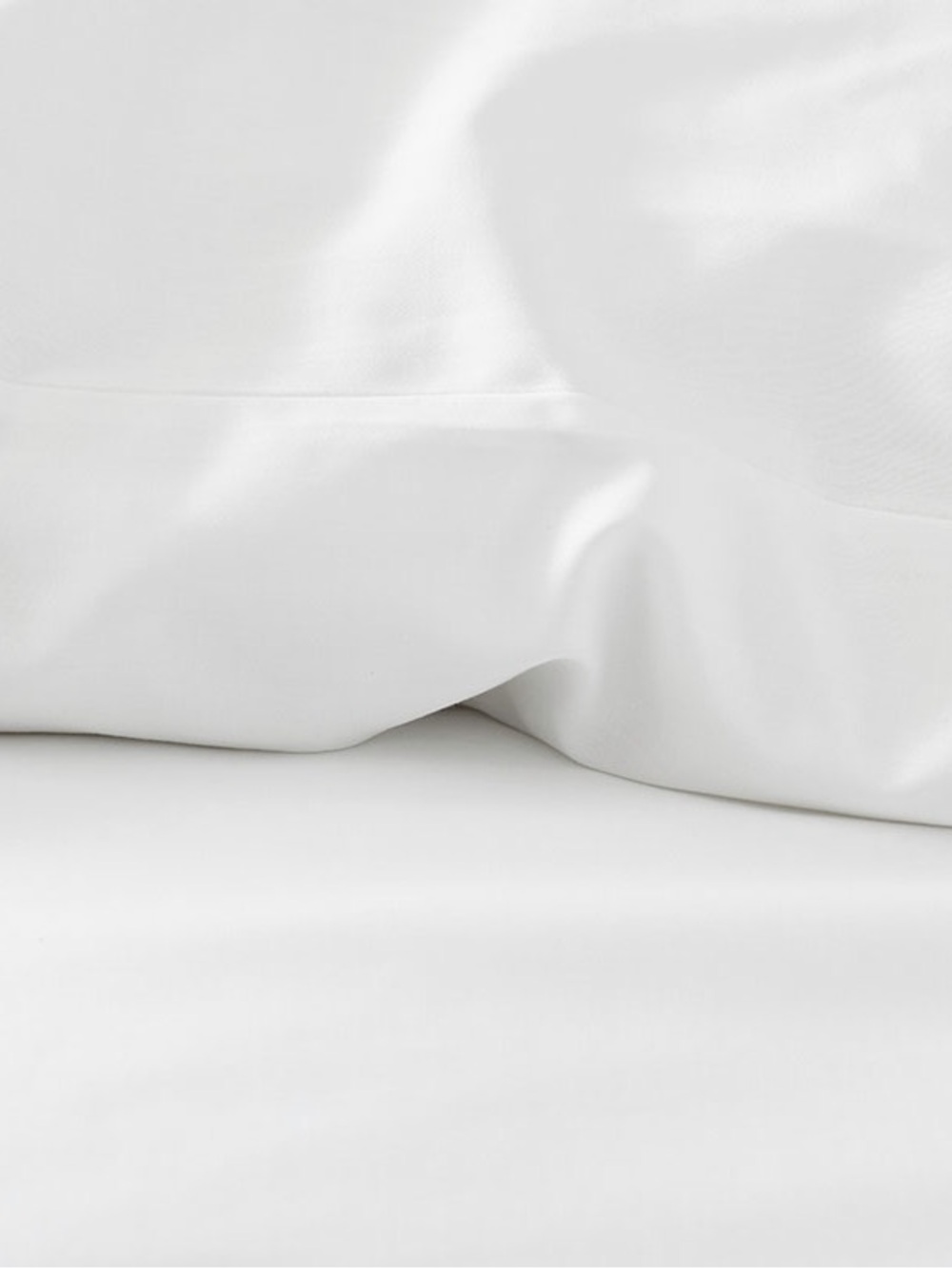 The Company Store White Duvet Cover - Crisp White Bedding